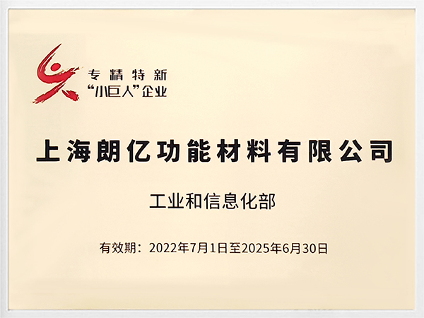 專精特新小巨人企業(yè)-1